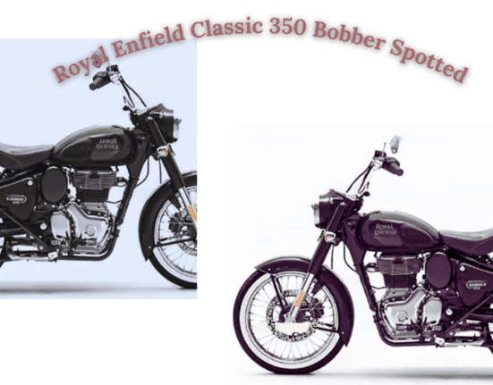 Royal Enfield Classic 350 Bobber Spotted