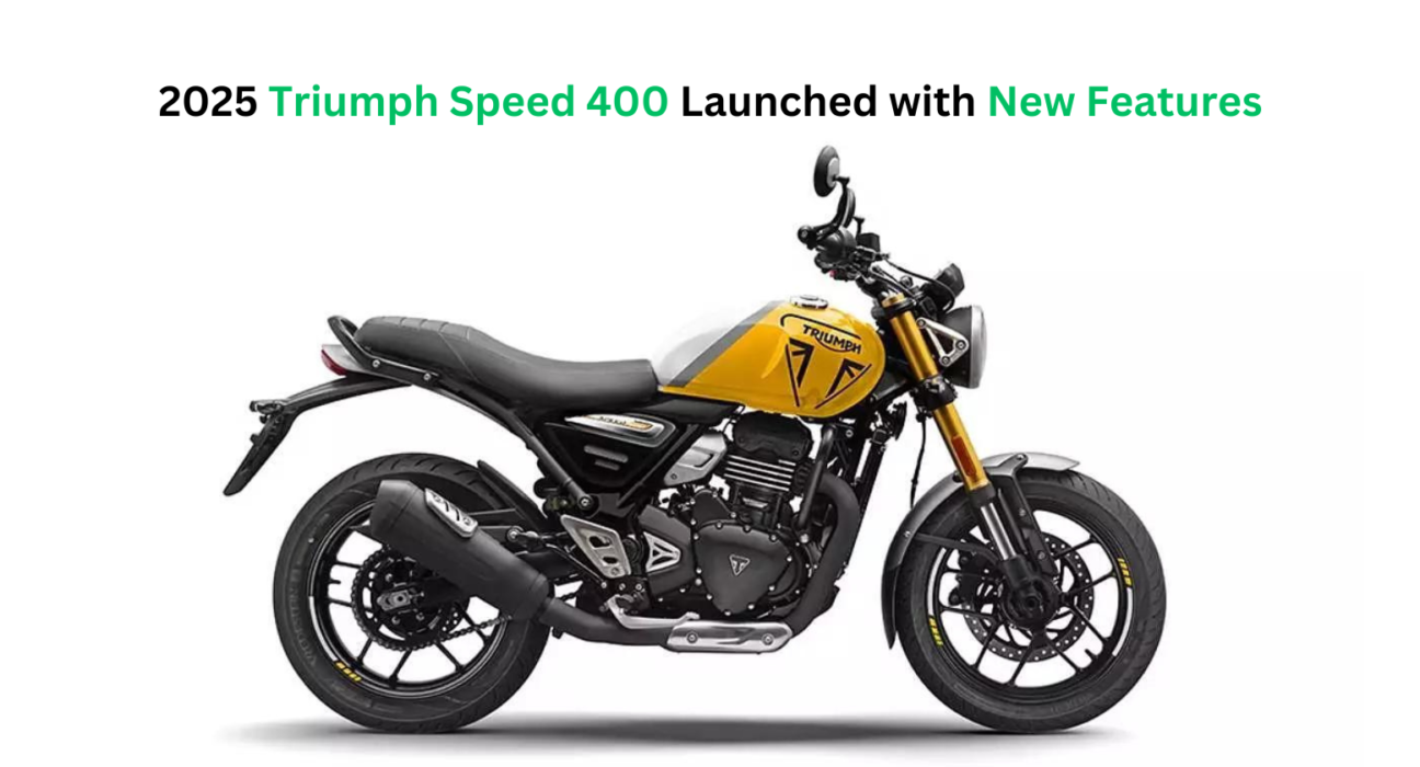 2025 Triumph Speed 400 Launched