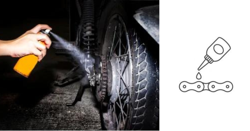 Lubricate Your Motorcycle Chain at Home