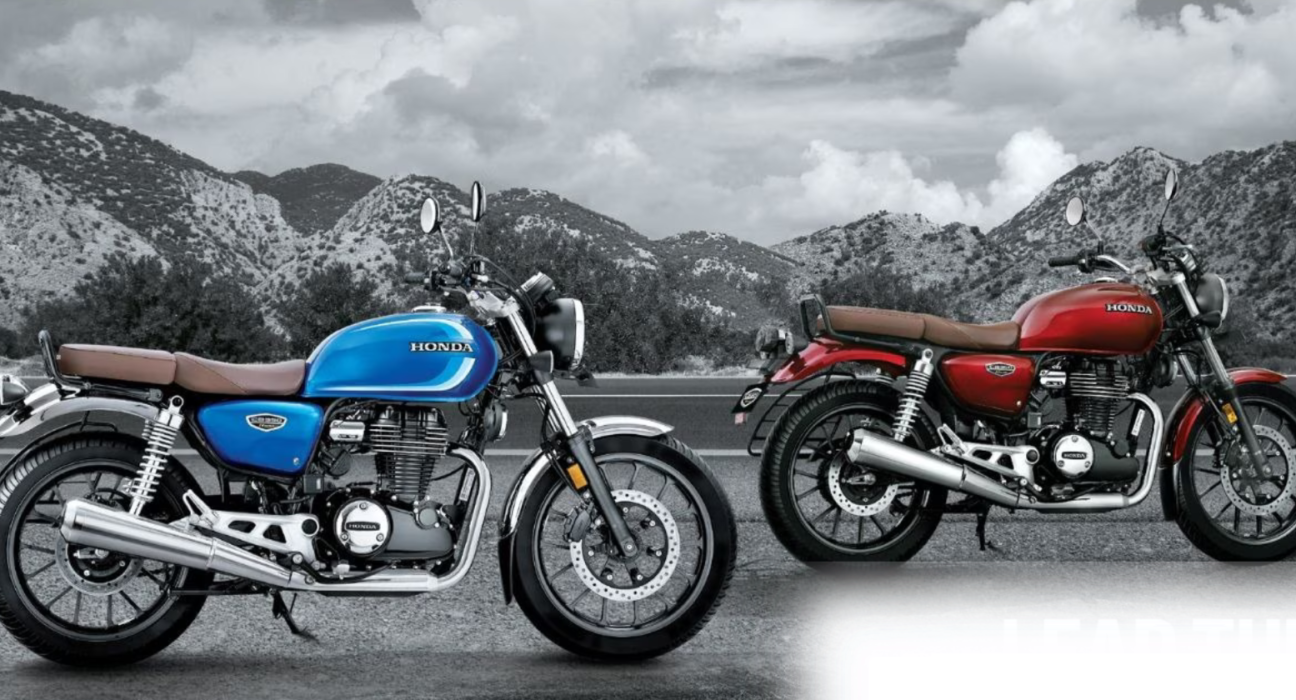 2025 Honda H’ness CB350 new colours – Pearl Nightstar Black, Mat Massive Grey Metallic, and Athletic Blue Metallic