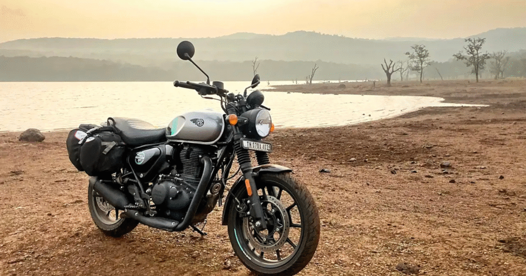 Royal Enfield Hunter 350 updated LED headlight design