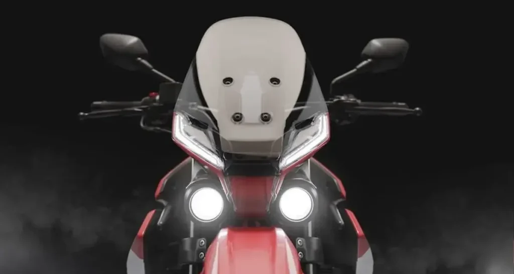 Alltrhike 450 bug-eyed twin headlamp setup
