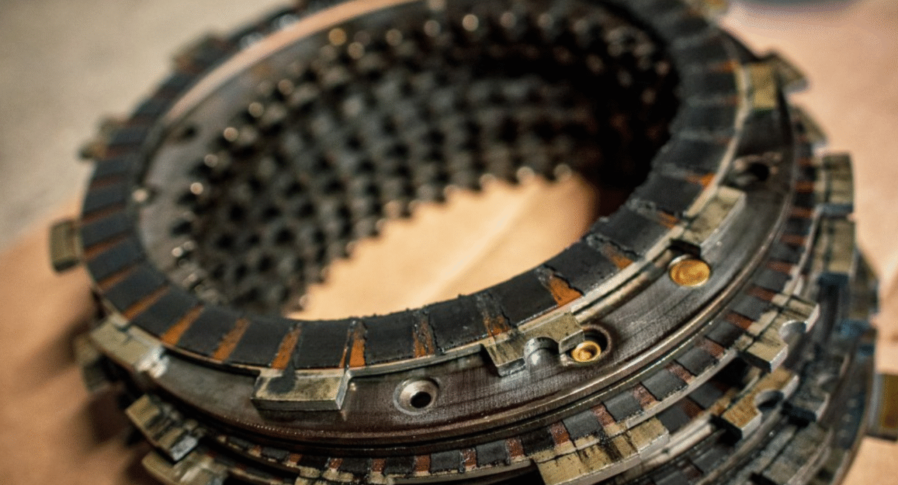 replacing the clutch plates for optimise the performance