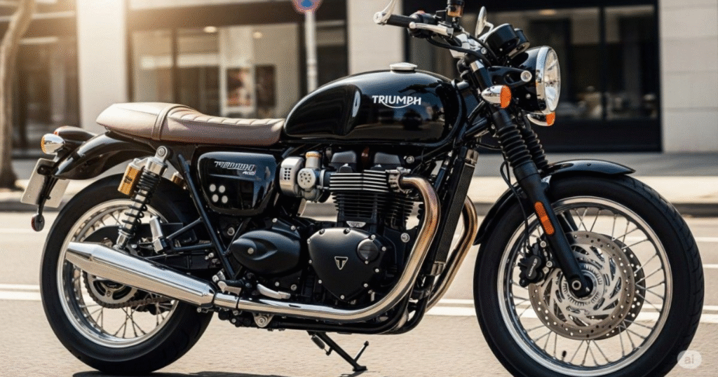 Thruxton 400 is expected to come with the same 398 cc, liquid-cooled