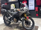 TVS RTX 300 side profile in Expo