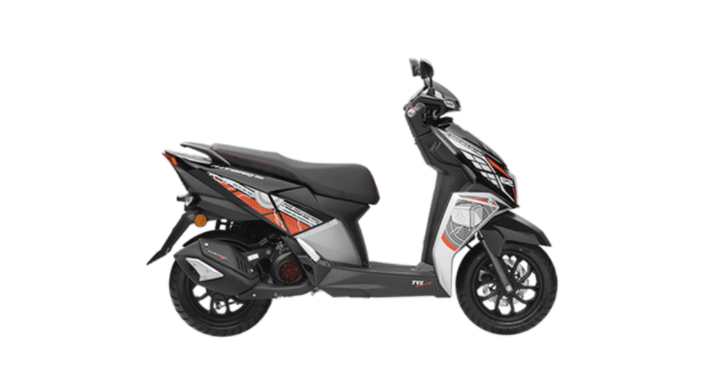 TVS Ntorq 125 Bluetooth console and SmartXonnect display