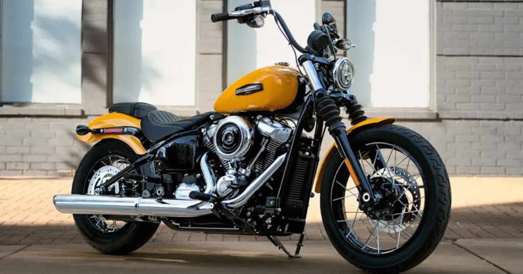 Right Profile of Harley Davidson Street Fat Bob