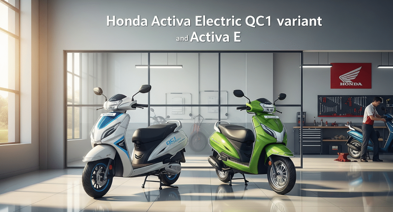 Honda Activa Electric Scooter Price in India – Activa E and QC1
