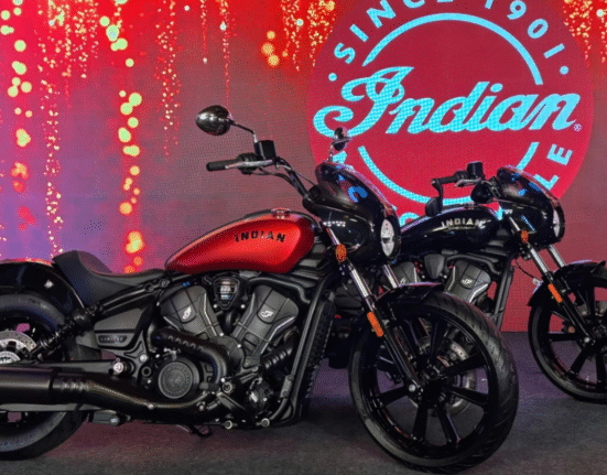 Indian Super Scout 2025 flagship model showcased in India