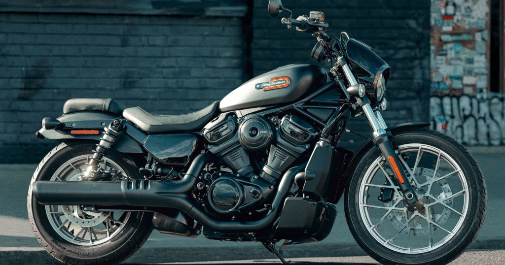 Harley Davidson Nightster with low seat height for beginner riders