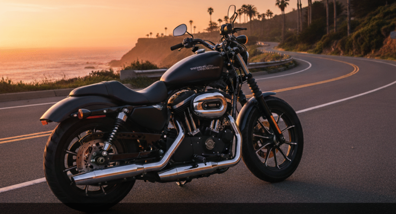Best Harley Davidson for beginners 2025 - rider on open road