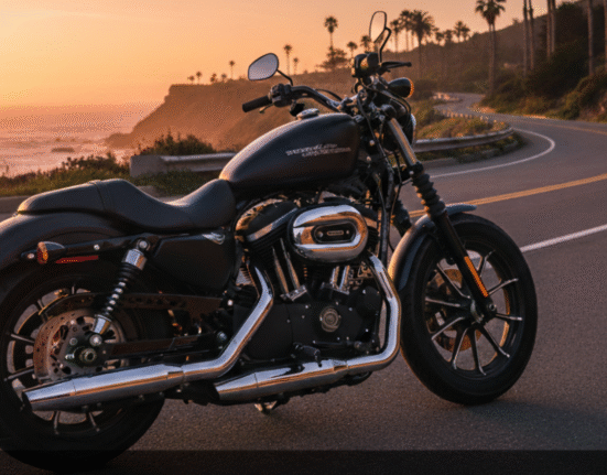 Best Harley Davidson for beginners 2025 - rider on open road