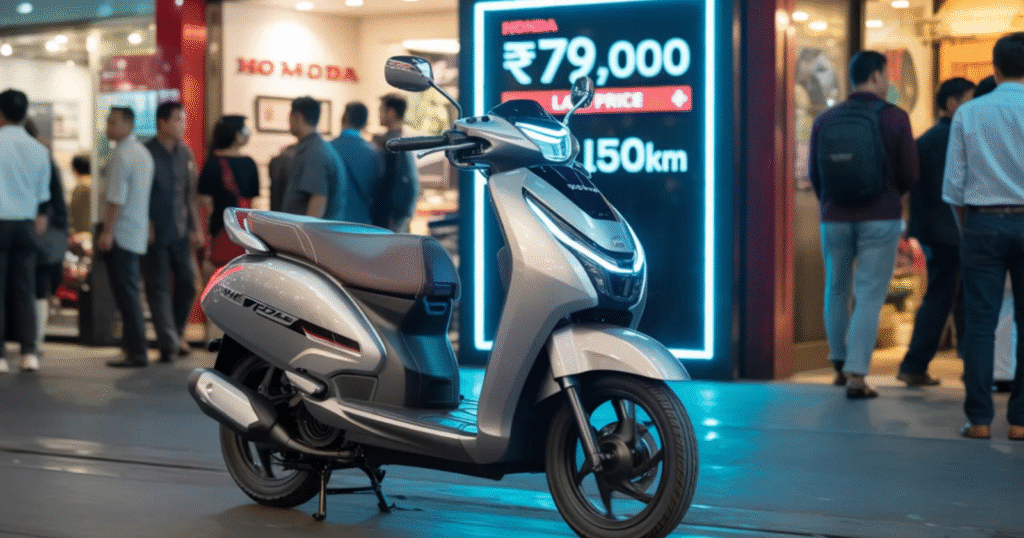 Right Profiled of Honda Activa 7G 2025