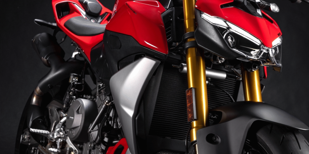 Ducati Streetfighter V2 S Öhlins suspension setup