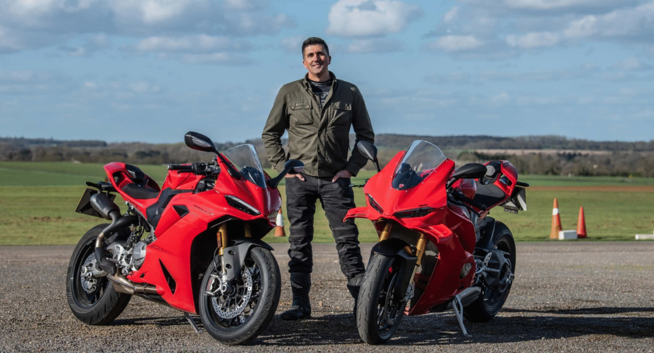 Ducati Streetfighter V2 S 2025 model displayed