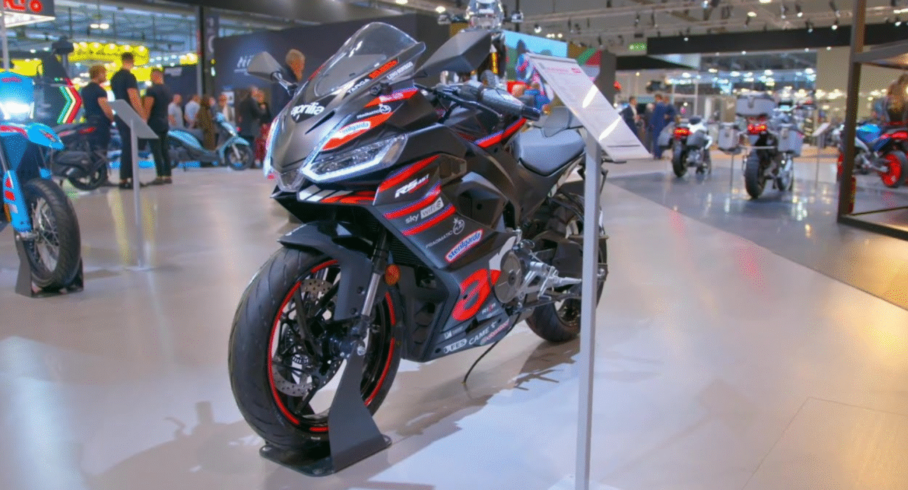Aprilia RS 457 GP Replica showcased at EICMA 2025