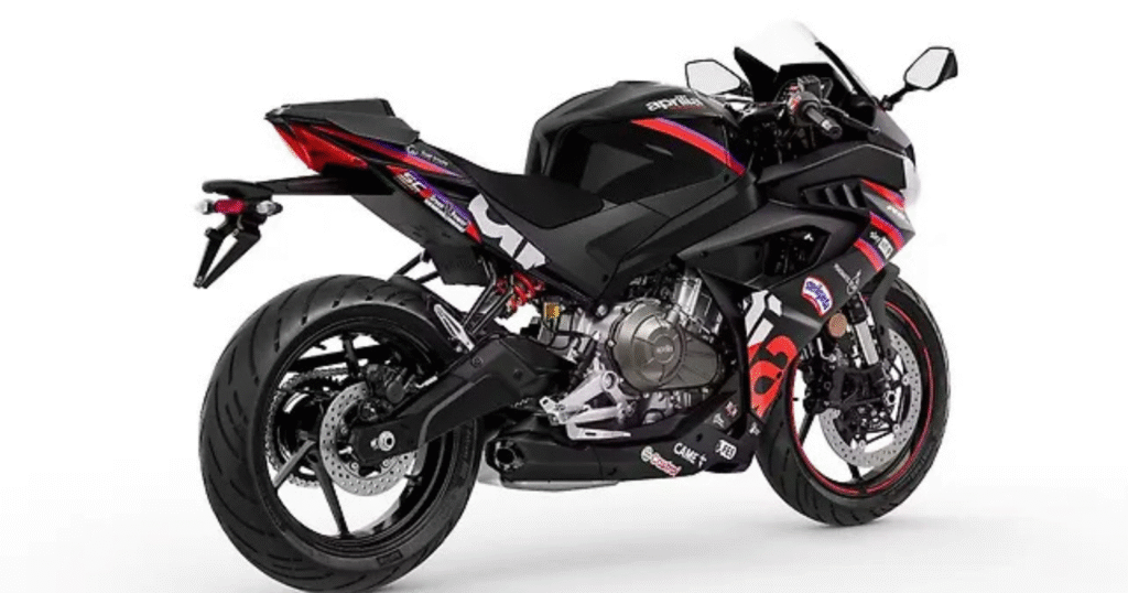 Aprilia RS 457 GP Replica engine and exhaust details