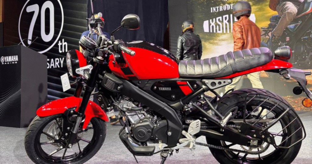 Yamaha XSR155 155cc liquid-cooled engine