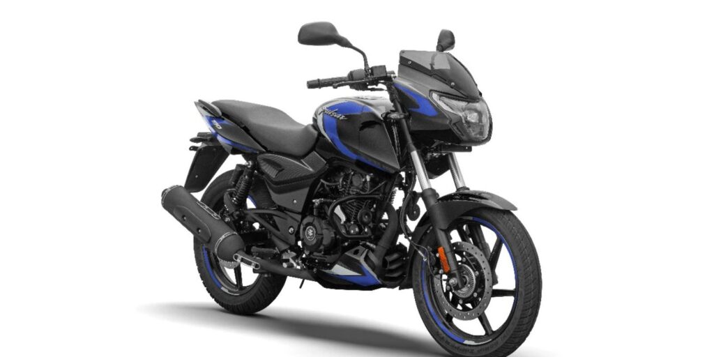 Bajaj Pulsar 180 design with LED headlamp and updated graphics in new model